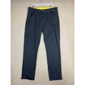 McDonalds Pants Unisex 36x34 Black‎ Straight Workwear Adult